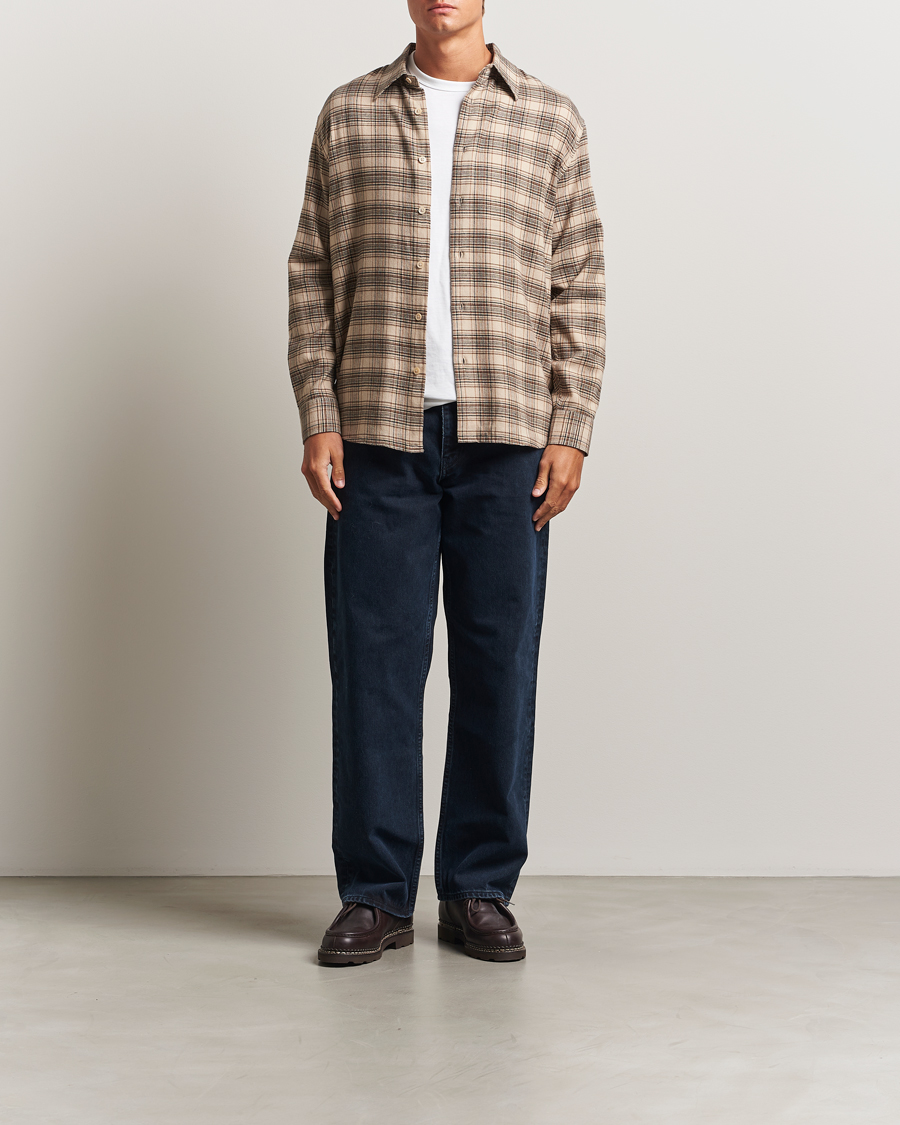 Heren | Overhemden | Sunflower | Studio Shirt Beige Check