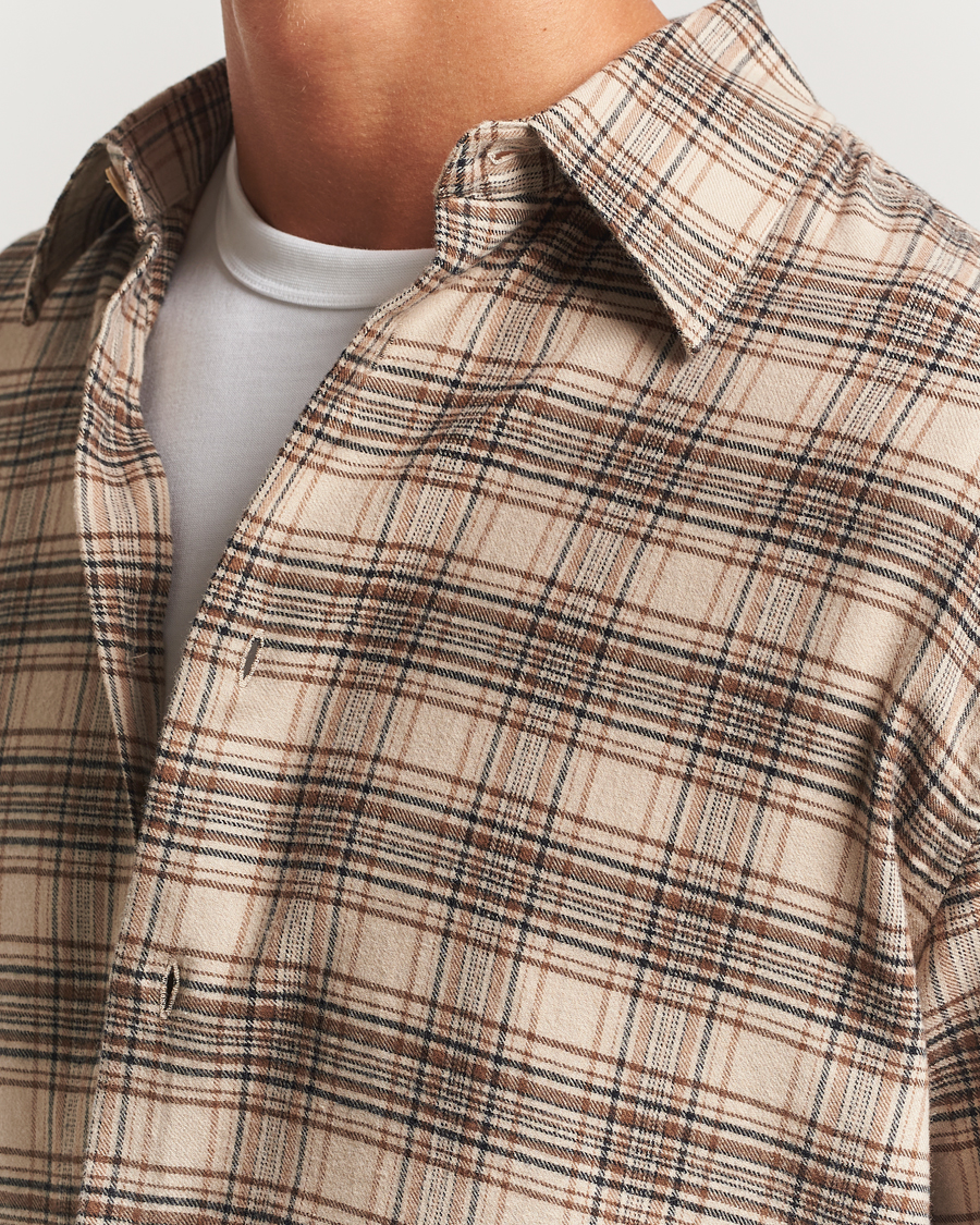 Heren | Overhemden | Sunflower | Studio Shirt Beige Check
