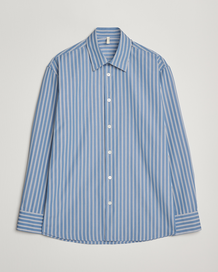 Heren | Overhemden | Sunflower | Day Shirt Blue Stripe