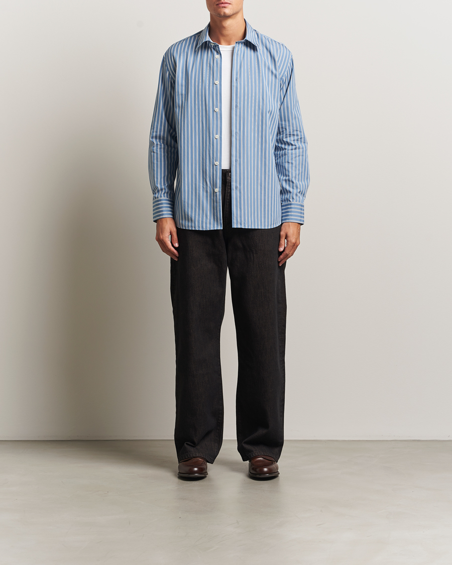 Heren | Overhemden | Sunflower | Day Shirt Blue Stripe