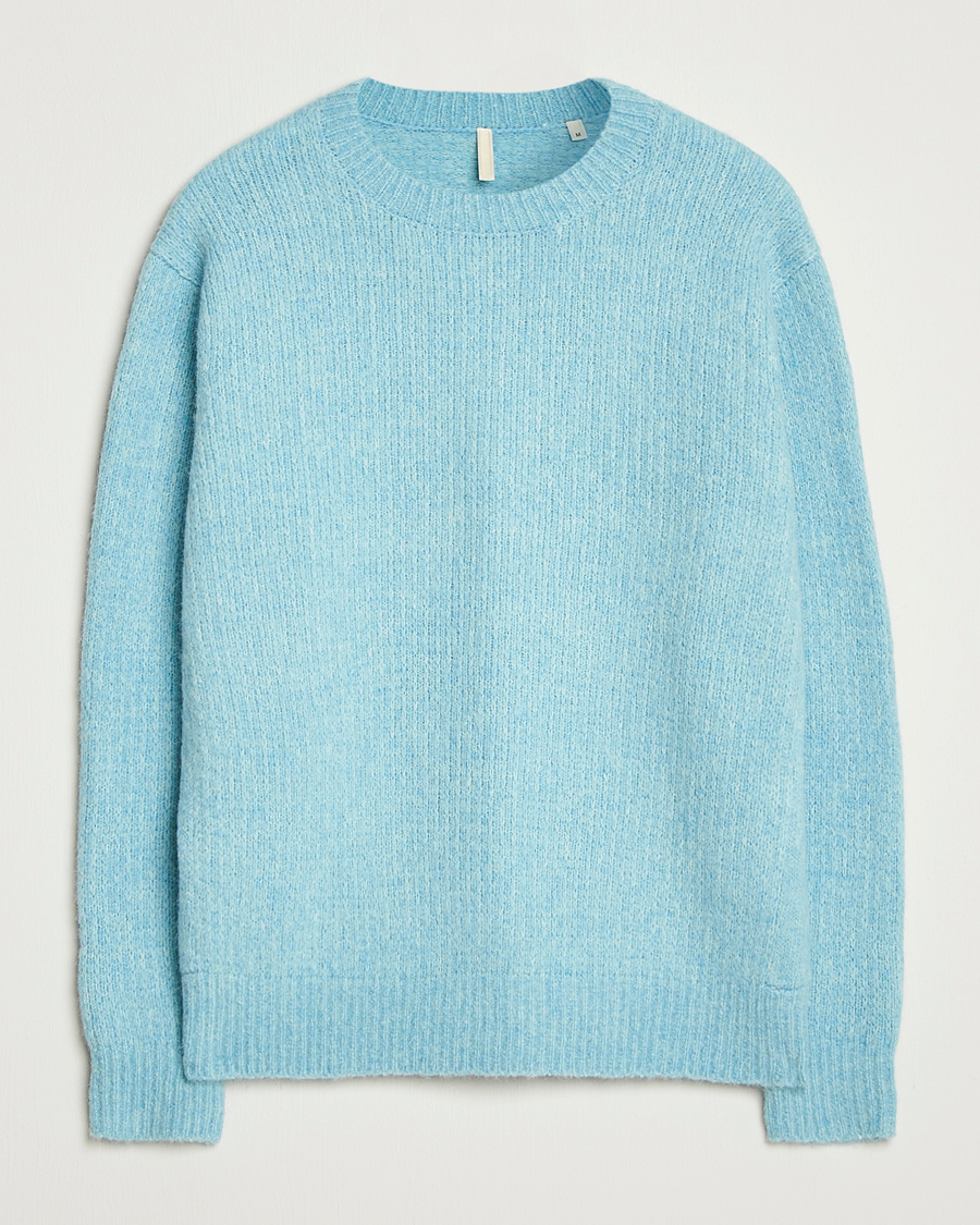 Heren | Truien | Sunflower | Yak Sweater Ice Blue