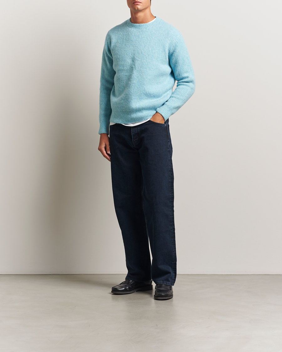 Heren | Truien | Sunflower | Yak Sweater Ice Blue
