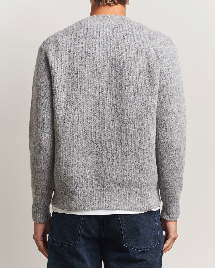 Heren | Truien | Sunflower | Yak Sweater Grey Melange