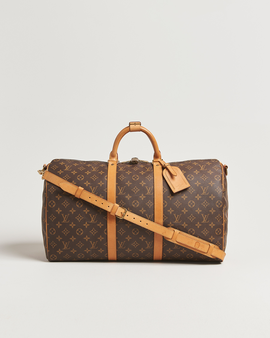 Heren | Pre-Owned & Vintage Bags | Louis Vuitton Pre-Owned | Keepall Bandoulière 50 Monogram
