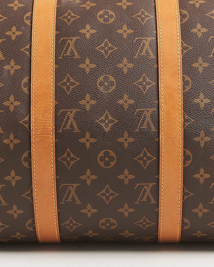 Heren | Pre-Owned & Vintage Bags | Louis Vuitton Pre-Owned | Keepall Bandoulière 50 Monogram