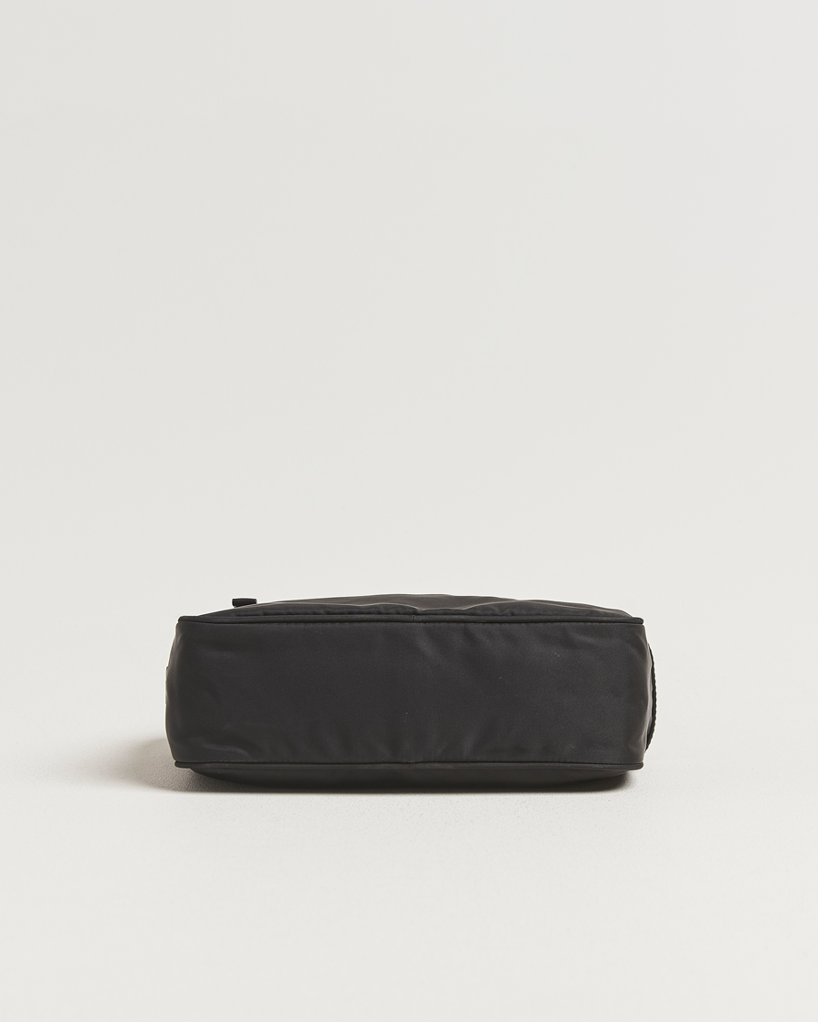 Heren | Pre-Owned & Vintage Bags | Prada Pre-Owned | Tessuto Nylon Leather Shoulder Bag Black