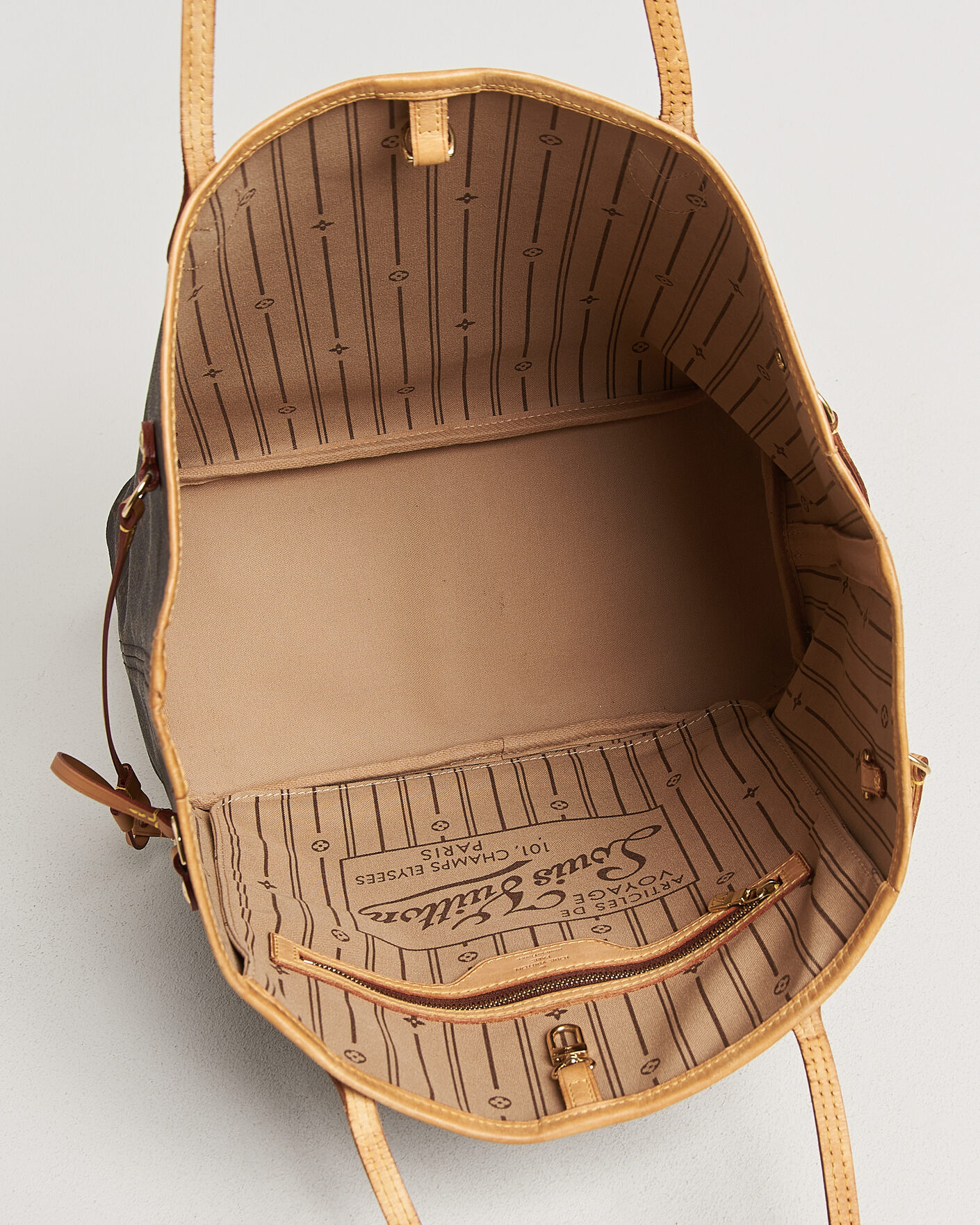 Heren | Pre-Owned & Vintage Bags | Louis Vuitton Pre-Owned | Neverfull MM Monogram