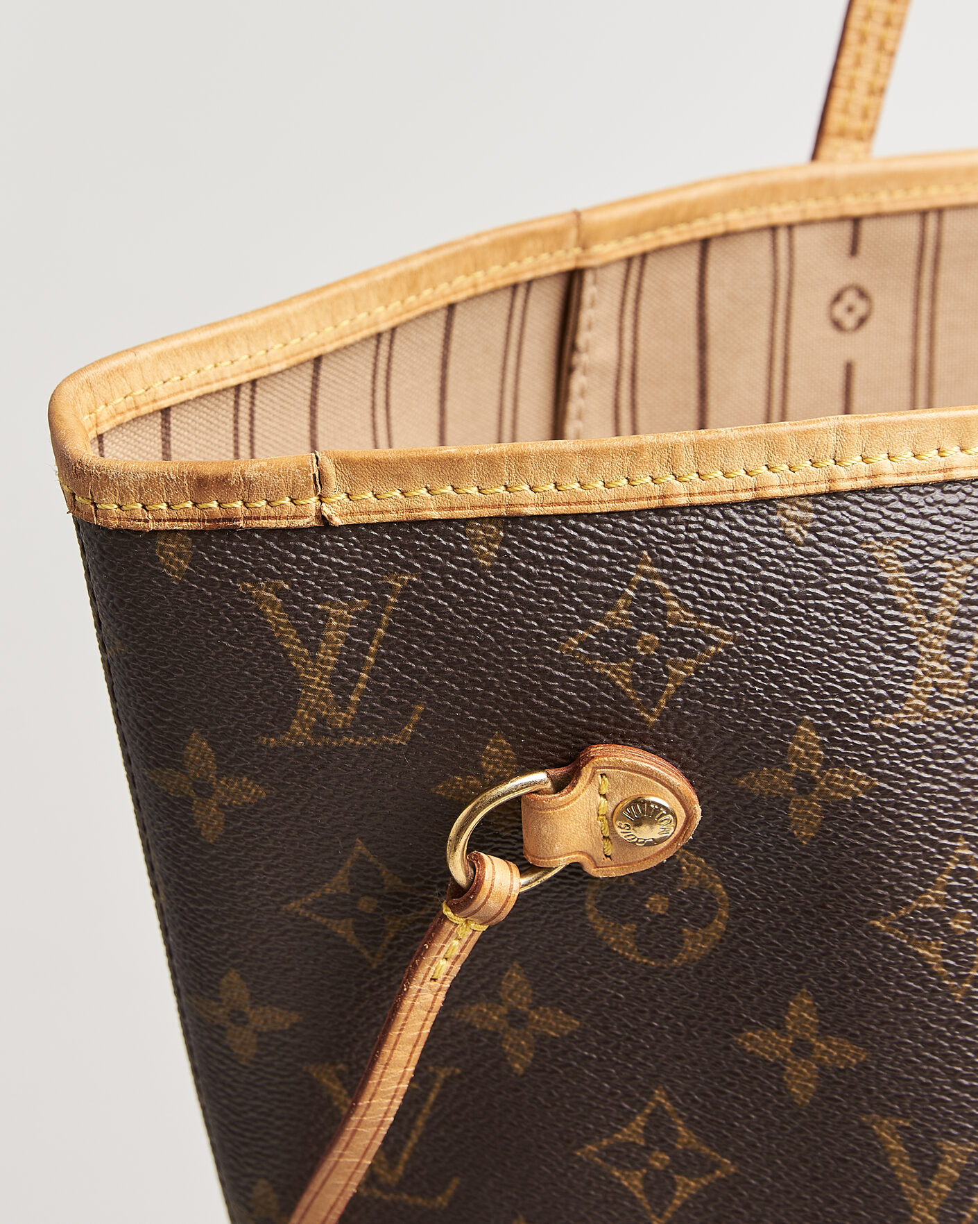 Heren | Pre-Owned & Vintage Bags | Louis Vuitton Pre-Owned | Neverfull MM Monogram