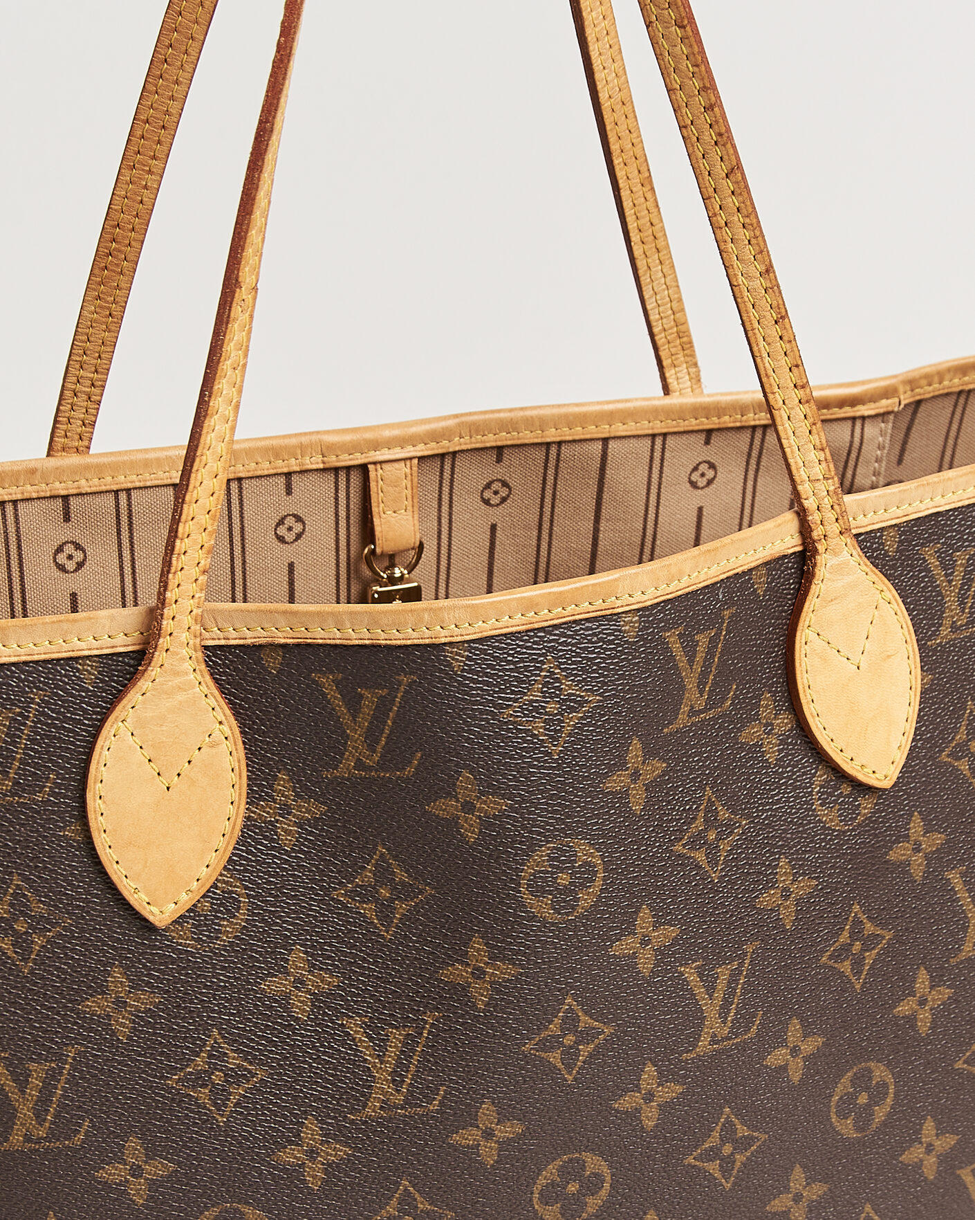 Heren | Pre-Owned & Vintage Bags | Louis Vuitton Pre-Owned | Neverfull MM Monogram
