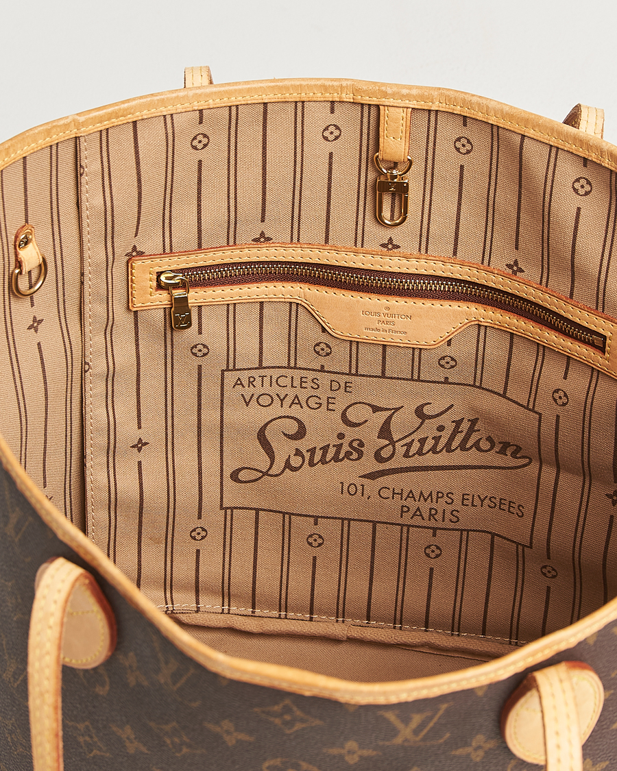 Heren | Pre-Owned & Vintage Bags | Louis Vuitton Pre-Owned | Neverfull MM Monogram