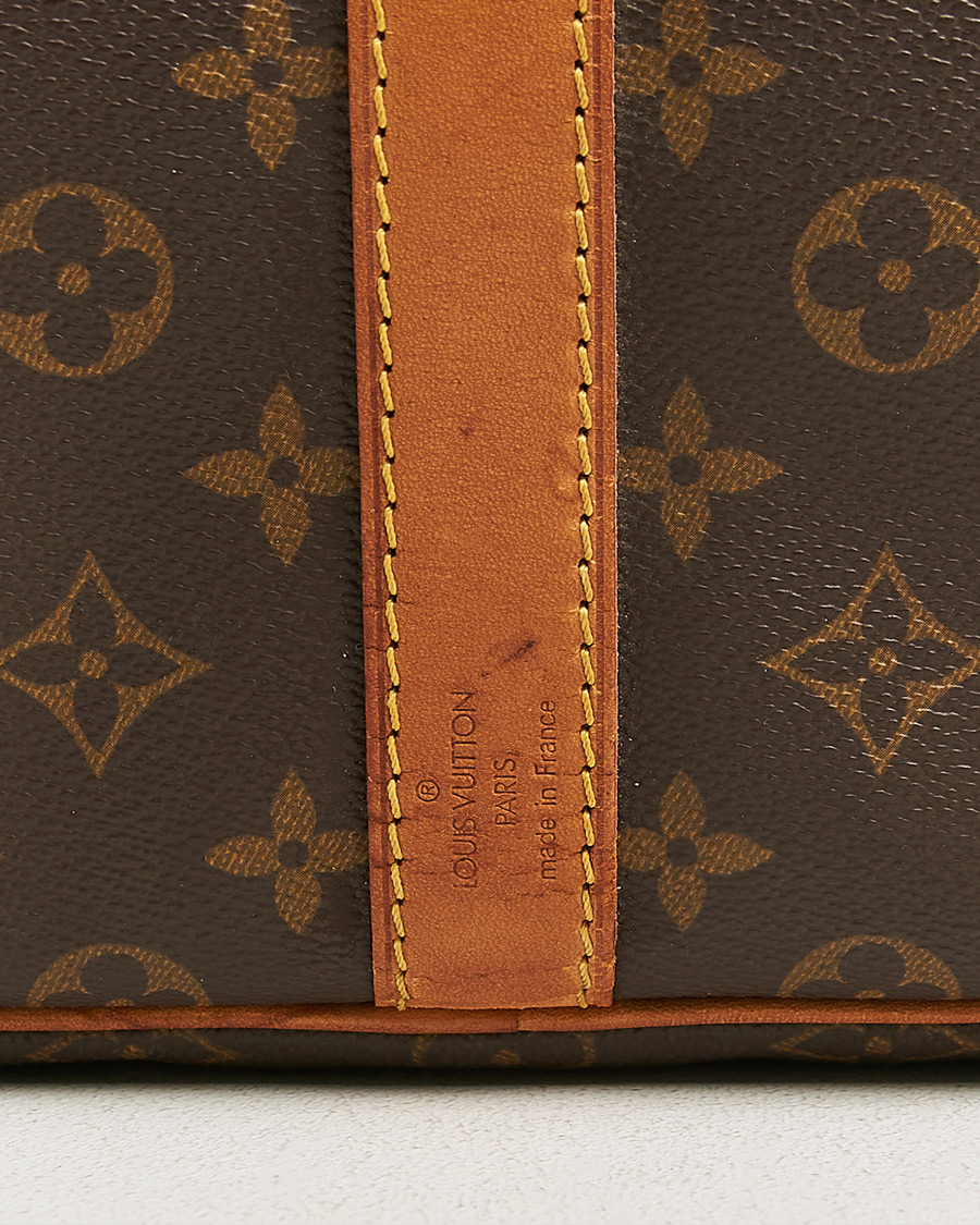 Heren | Pre-Owned & Vintage Bags | Louis Vuitton Pre-Owned | Keepall Bandoulière 55 Monogram