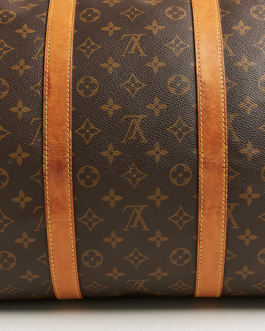 Heren | Pre-Owned & Vintage Bags | Louis Vuitton Pre-Owned | Keepall Bandoulière 55 Monogram