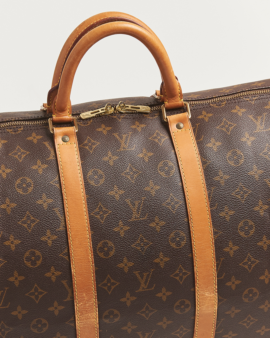 Heren | Pre-Owned & Vintage Bags | Louis Vuitton Pre-Owned | Keepall Bandoulière 55 Monogram