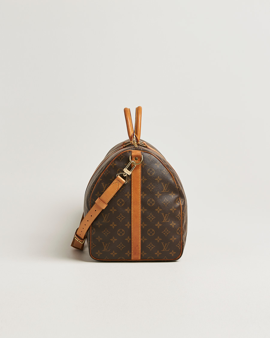 Heren | Pre-Owned & Vintage Bags | Louis Vuitton Pre-Owned | Keepall Bandoulière 55 Monogram