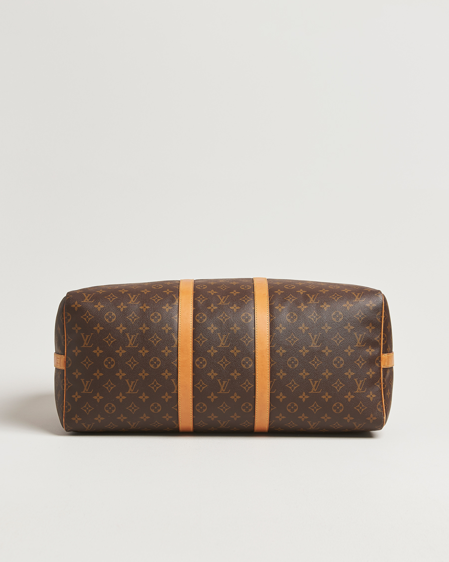 Heren | Pre-Owned & Vintage Bags | Louis Vuitton Pre-Owned | Keepall Bandoulière 55 Monogram