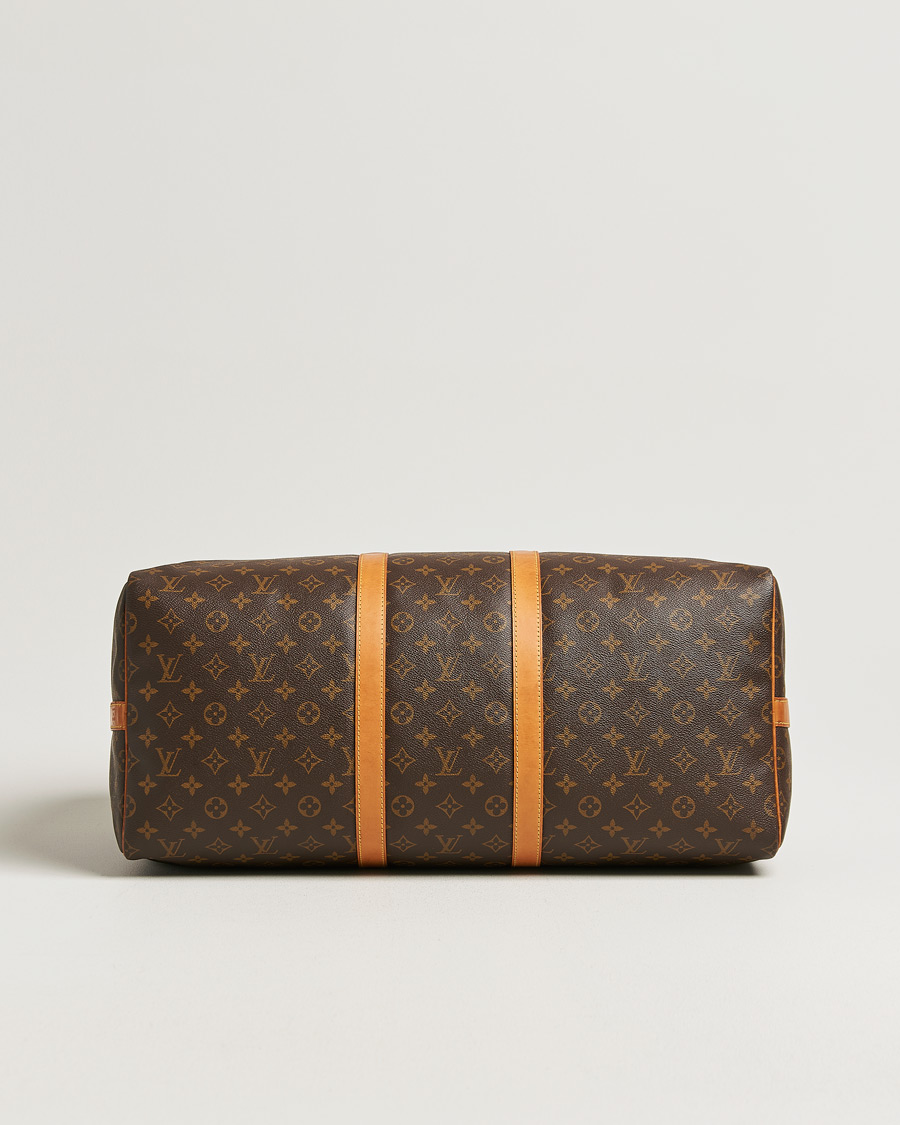 Heren | Pre-Owned & Vintage Bags | Louis Vuitton Pre-Owned | Keepall Bandoulière 55 Monogram