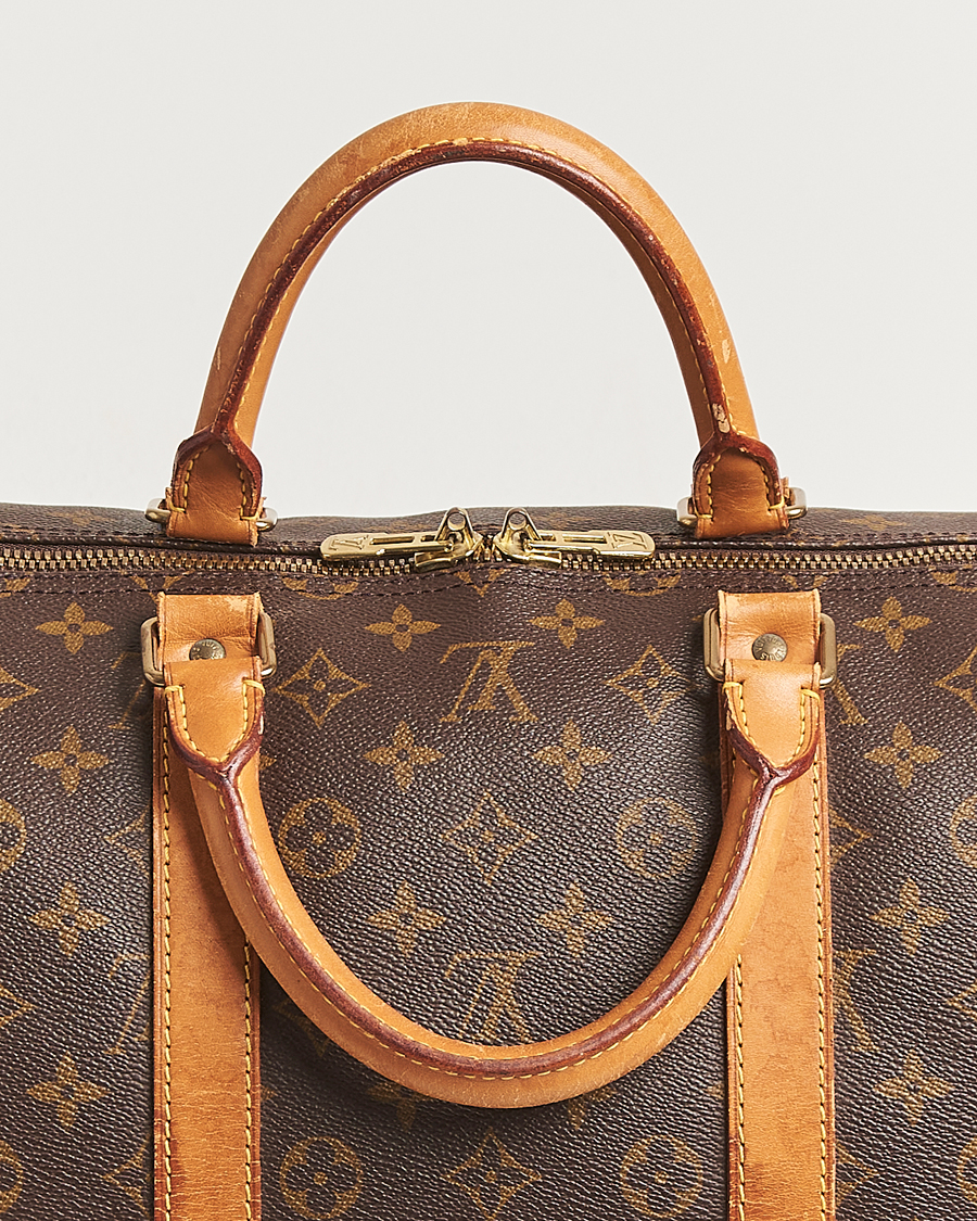 Heren | Pre-Owned & Vintage Bags | Louis Vuitton Pre-Owned | Keepall Bandoulière 55 Monogram