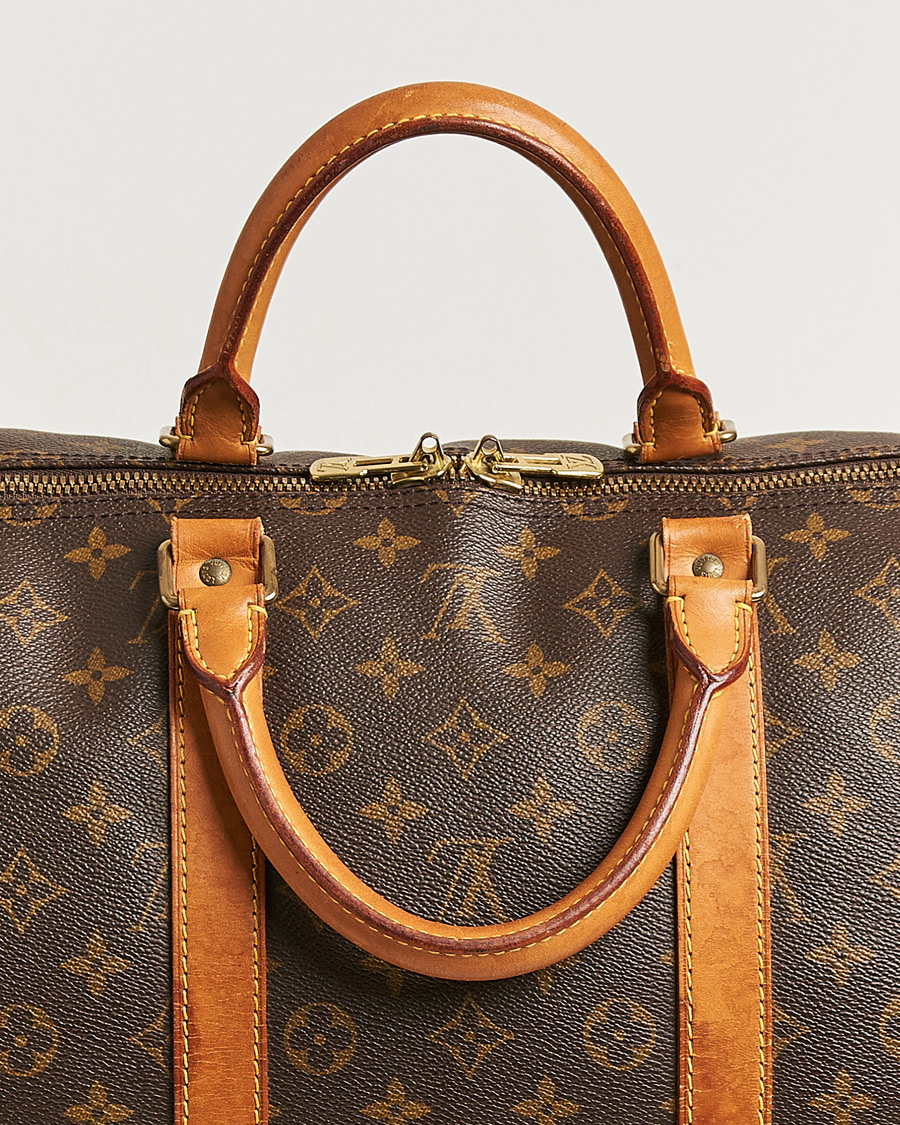 Heren | Pre-Owned & Vintage Bags | Louis Vuitton Pre-Owned | Keepall Bandoulière 55 Monogram