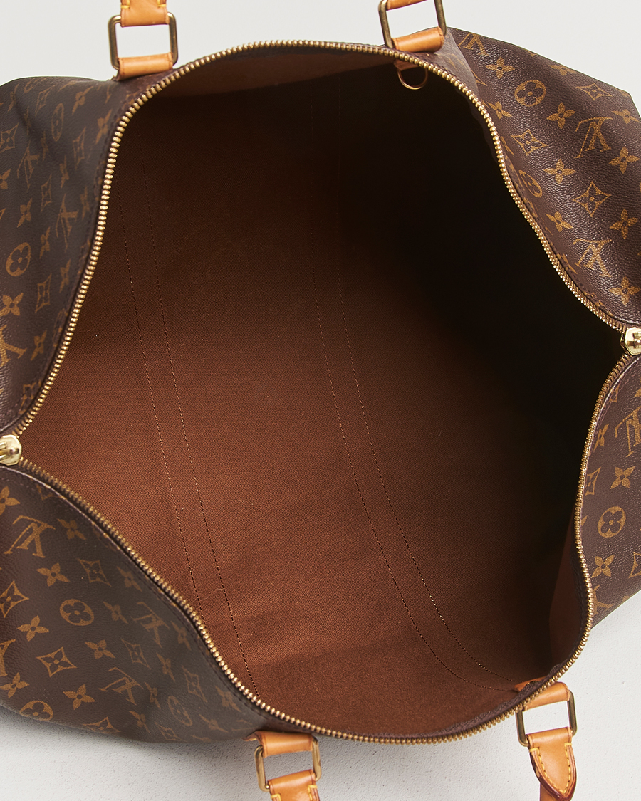 Heren | Pre-Owned & Vintage Bags | Louis Vuitton Pre-Owned | Keepall Bandoulière 55 Monogram