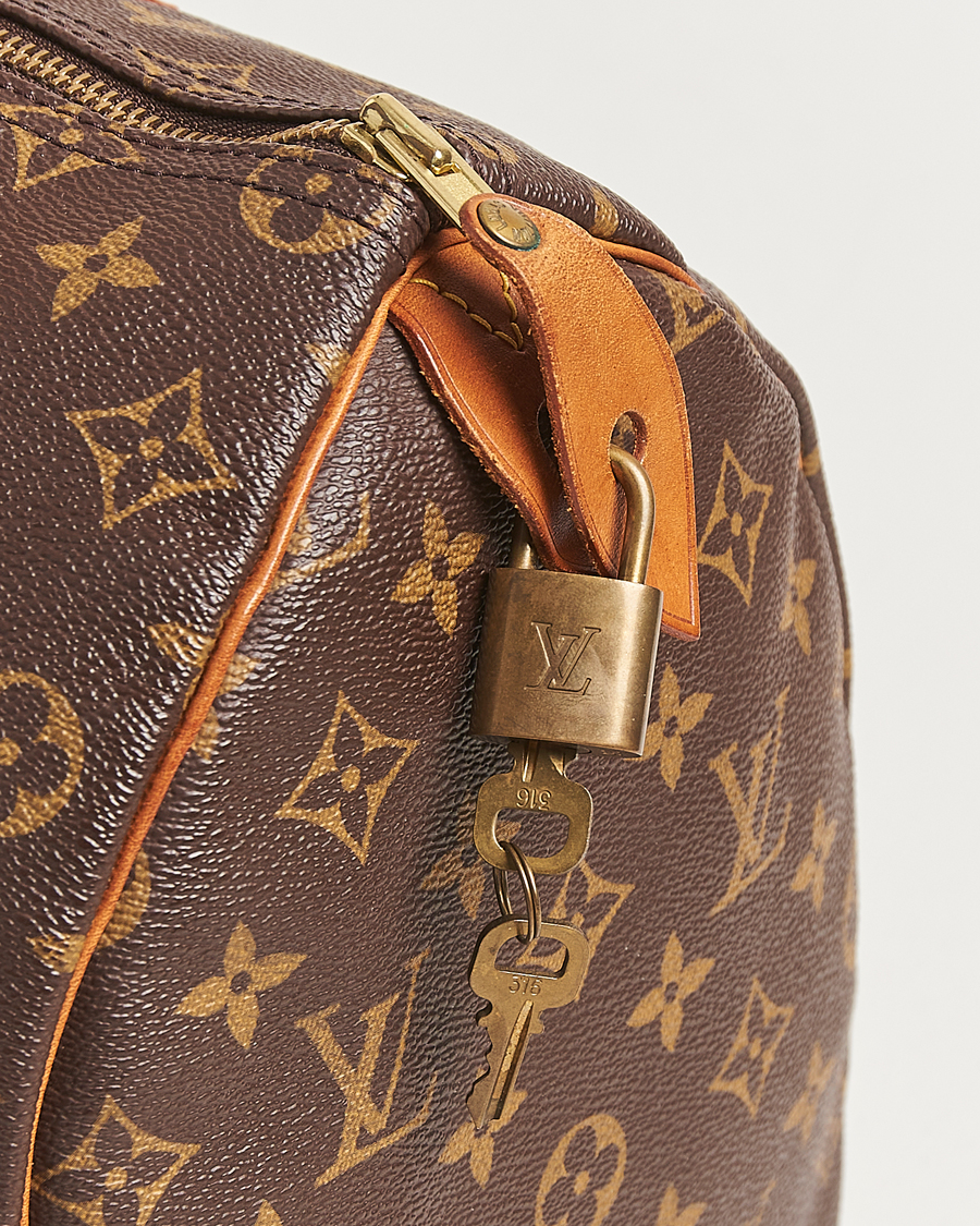 Heren | Pre-Owned & Vintage Bags | Louis Vuitton Pre-Owned | Speedy 35 Monogram