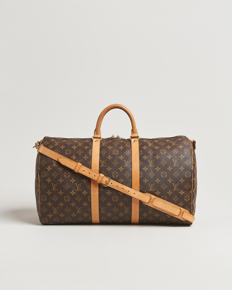 Heren | Pre-Owned & Vintage Bags | Louis Vuitton Pre-Owned | Keepall Bandoulière 50 Monogram