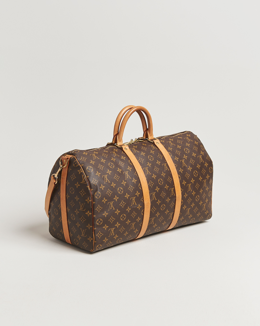 Heren | Pre-Owned & Vintage Bags | Louis Vuitton Pre-Owned | Keepall Bandoulière 50 Monogram