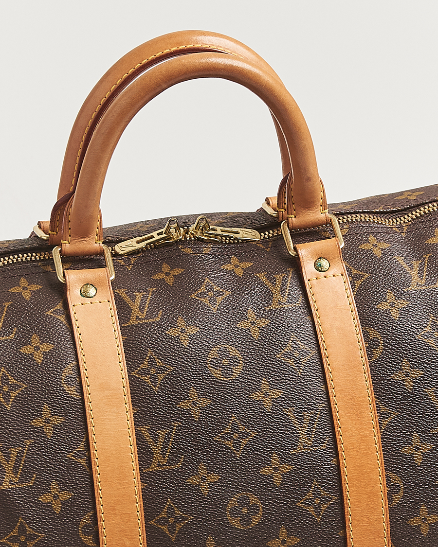 Heren | Pre-Owned & Vintage Bags | Louis Vuitton Pre-Owned | Keepall Bandoulière 50 Monogram