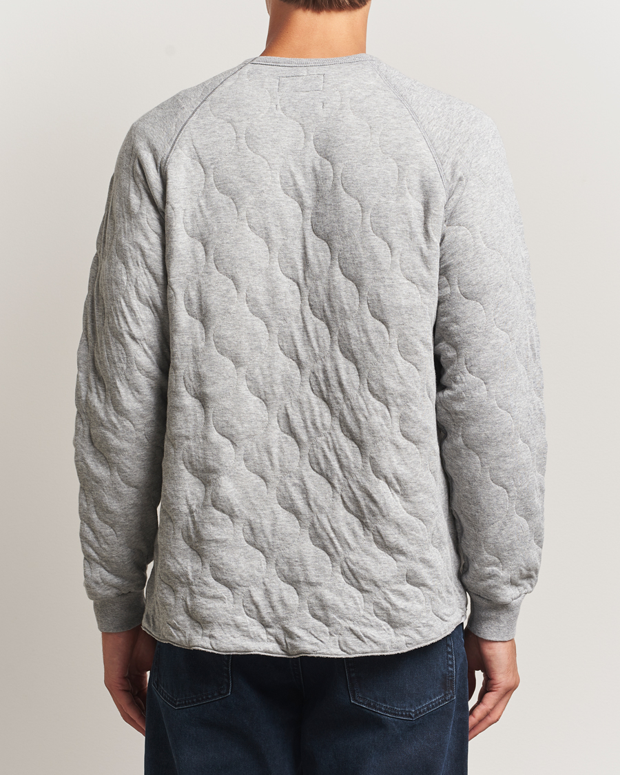 Heren | Truien | BEAMS PLUS | MIL Quilt Crew Neck Grey