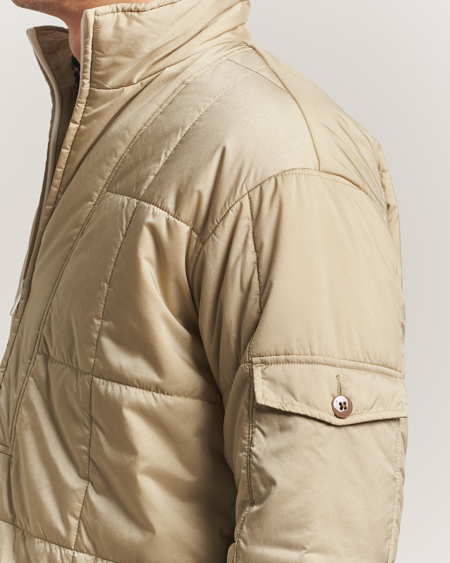 Heren | Jassen | BEAMS PLUS | Puffer Padded Jacket Beige
