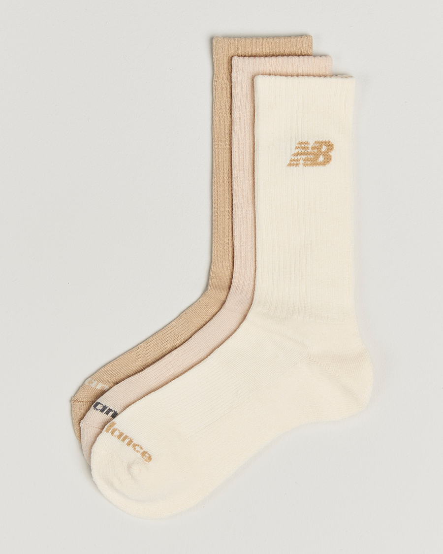 Heren | Ondergoed | New Balance | 3-Pack Everyday Crew Socks Earth Multi