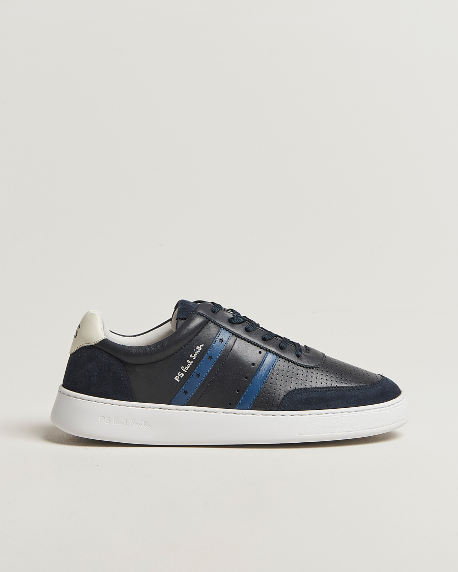 Heren | Sneakers | PS Paul Smith | Birch Leather/Suede Sneaker Blue