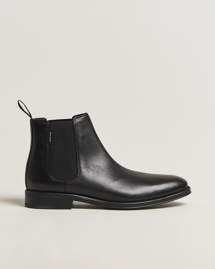 Heren | Laarzen | PS Paul Smith | Augustus Leather Chelsea Boot Black