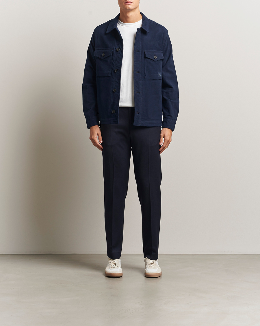 Heren | Jassen | PS Paul Smith | Cotton Shirt Jacket Blue