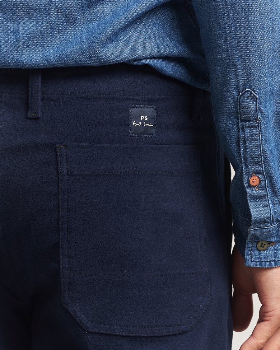 Heren | Broeken | PS Paul Smith | Cotton Worker Pants Blue