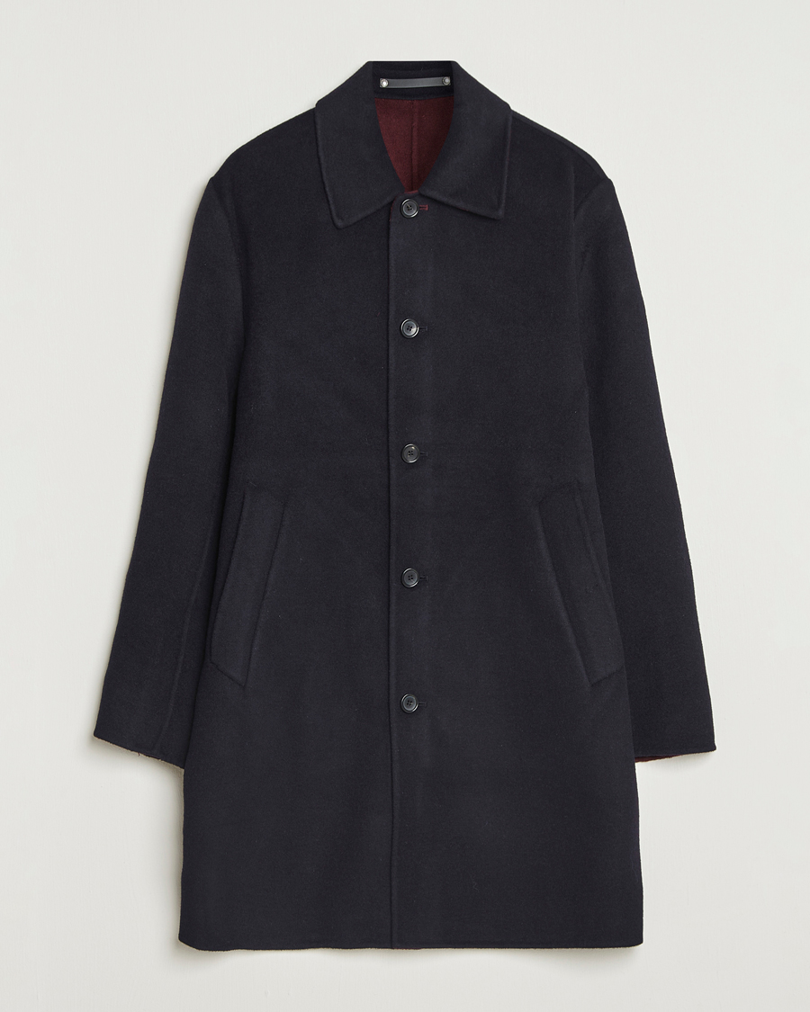 Heren | Jassen | PS Paul Smith | Wool Coat Dark Blue