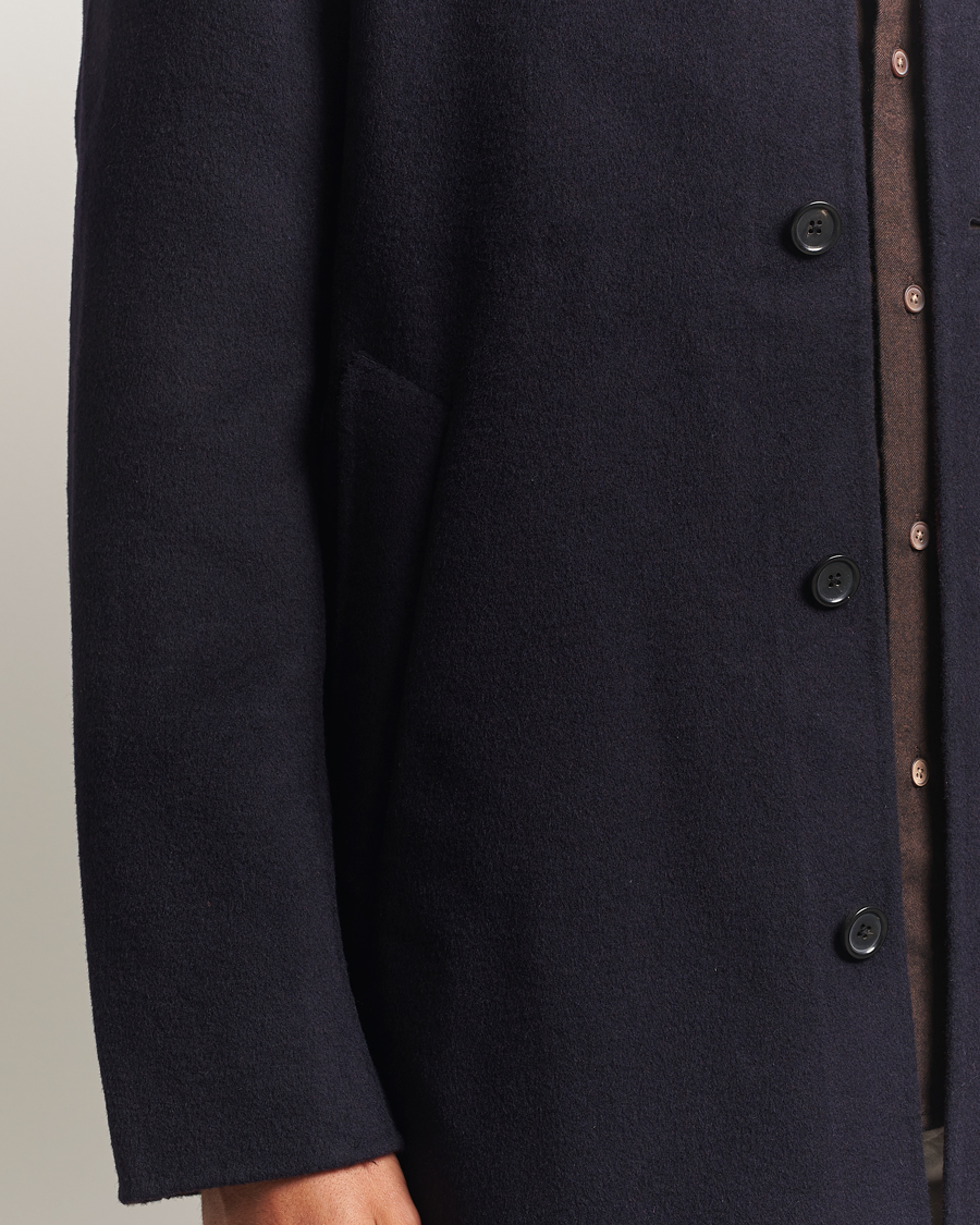 Heren | Jassen | PS Paul Smith | Wool Coat Dark Blue