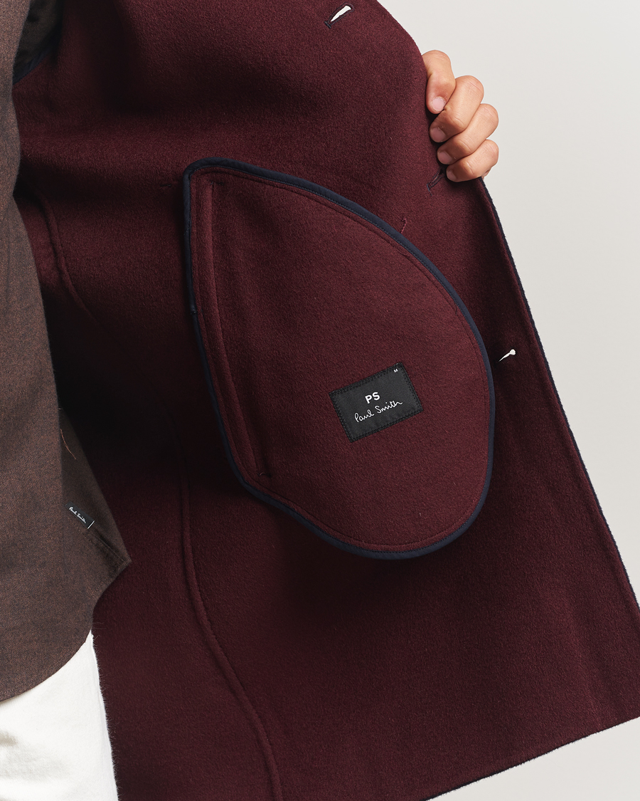 Heren | Jassen | PS Paul Smith | Wool Coat Dark Blue