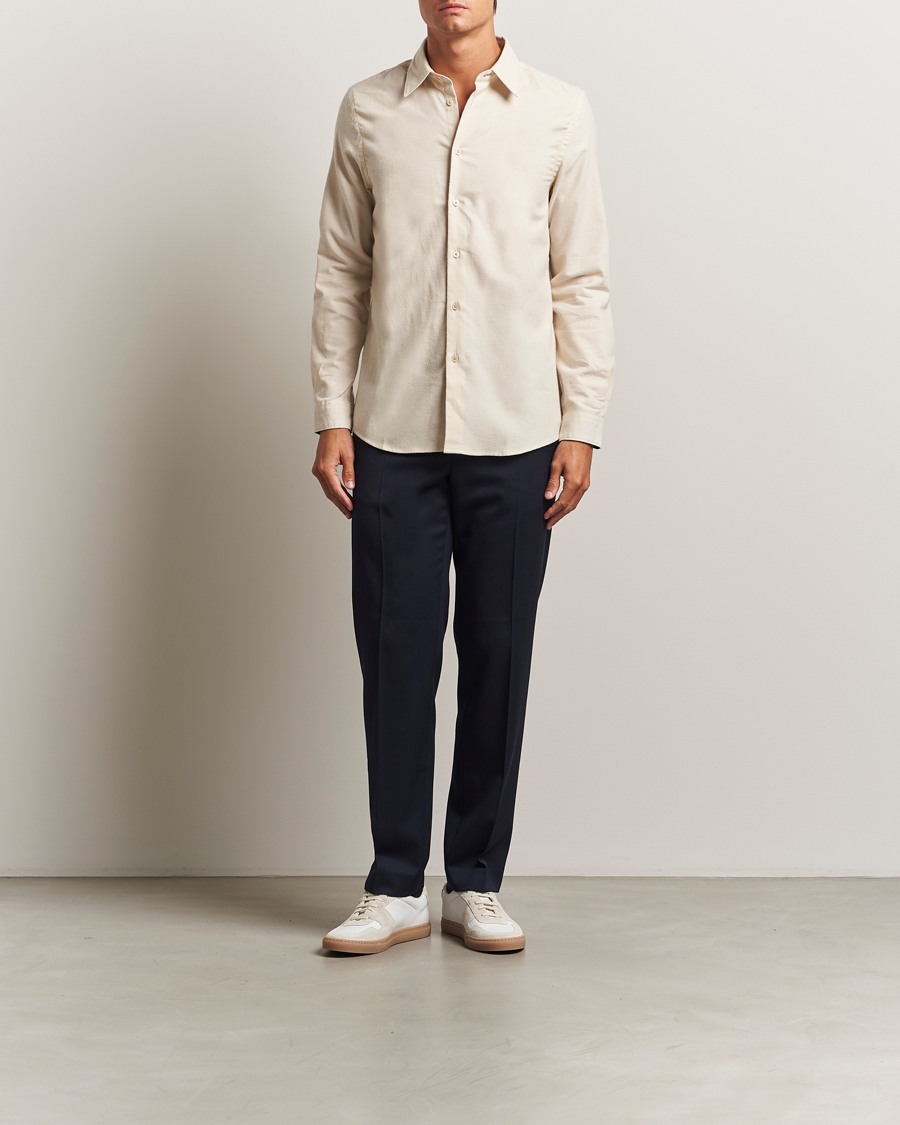 Heren | Overhemden | PS Paul Smith | Brushed Cotton/Wool Shirt Off White