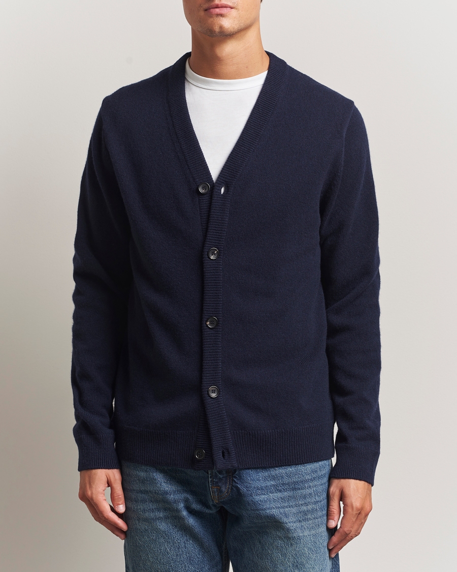 Heren | Truien | PS Paul Smith | Merino Knitted Cardigan Blue