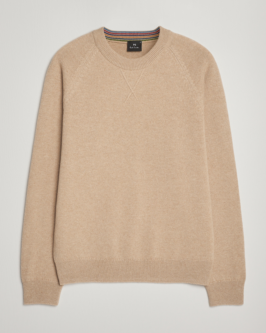 Heren | Truien | PS Paul Smith | Merino Knitted Sweater Beige