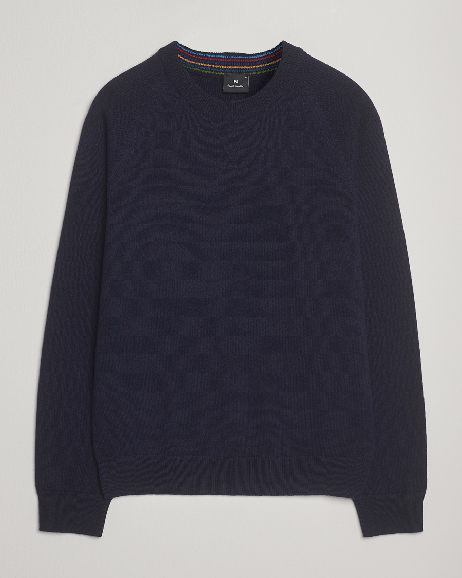 Heren | Truien | PS Paul Smith | Merino Knitted Sweater Blue