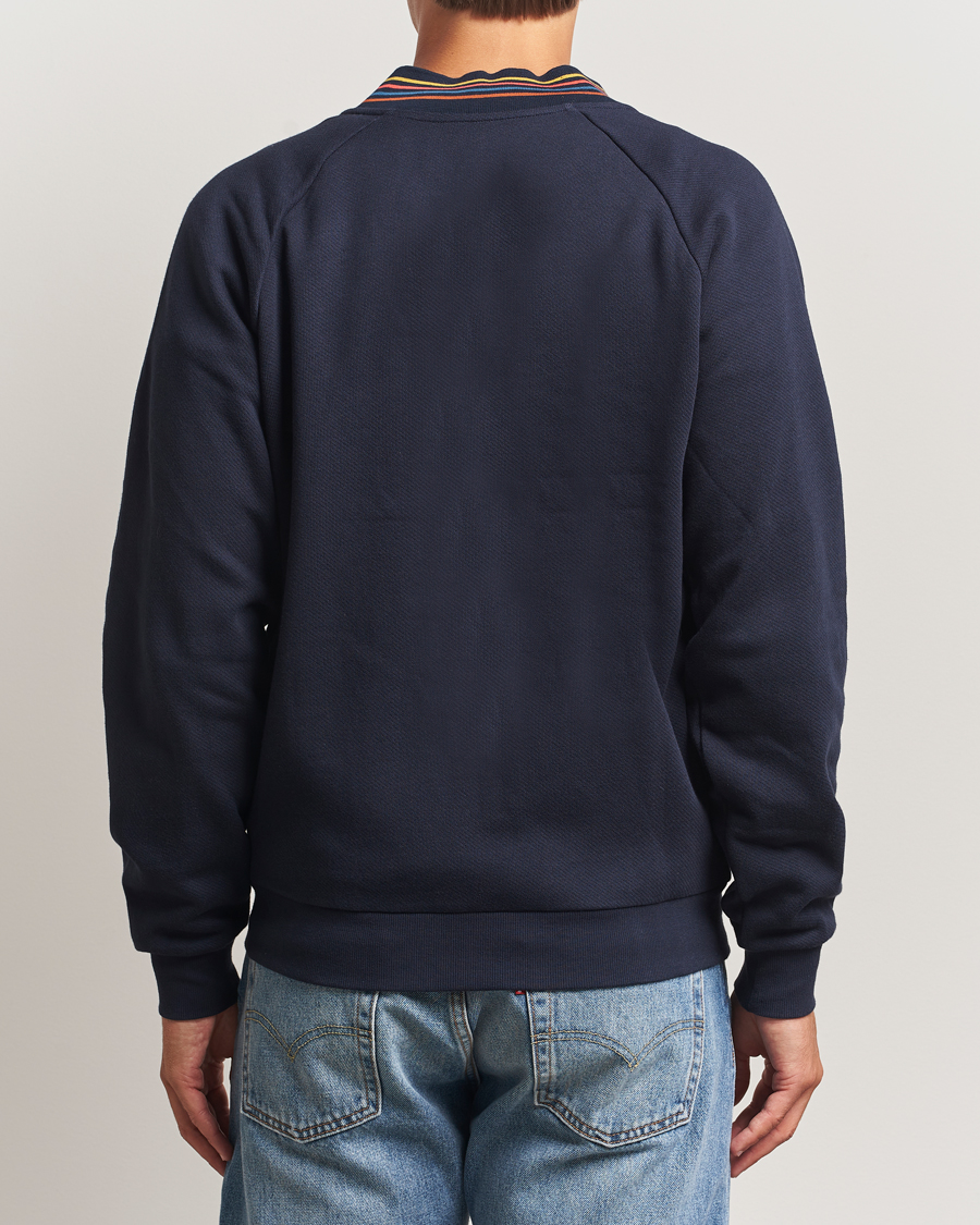 Heren | Truien | Paul Smith | Artist Rib Full Zip Navy