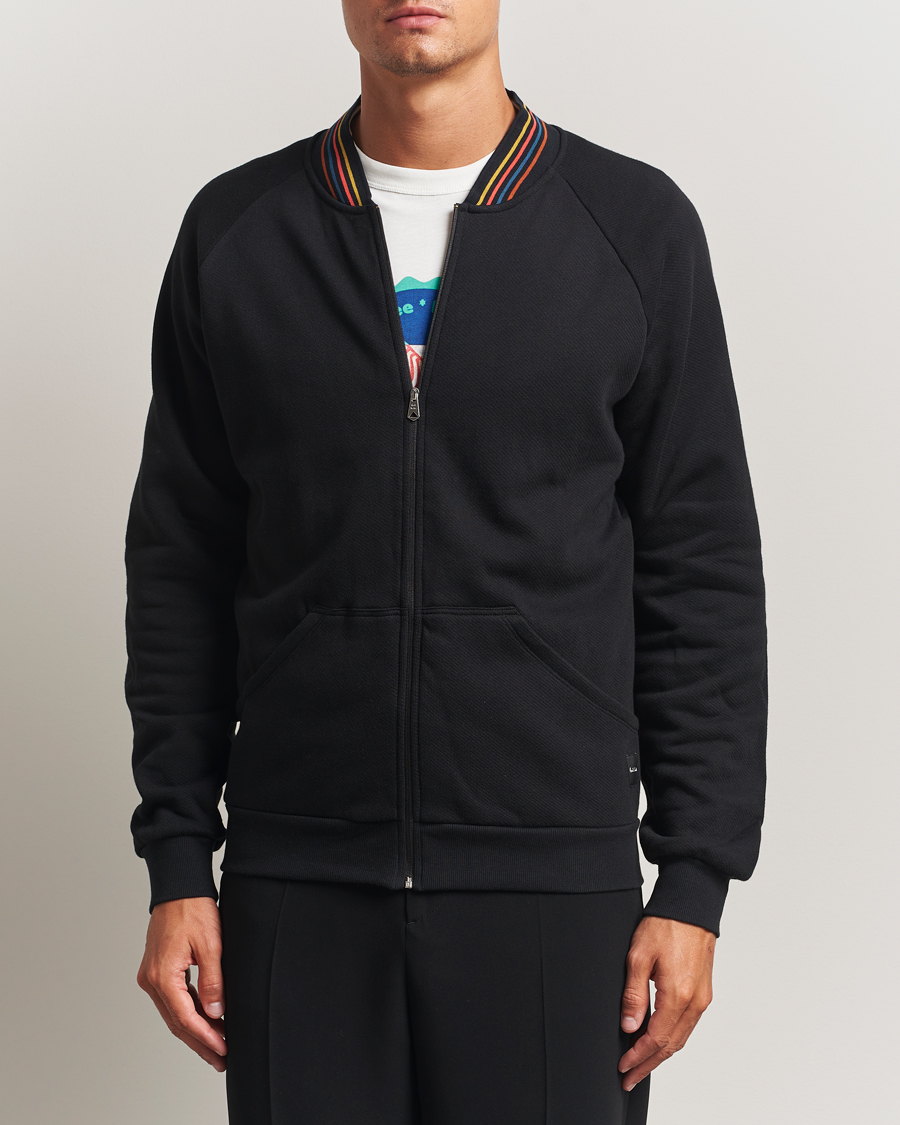 Heren | Truien | Paul Smith | Artist Rib Full Zip Black