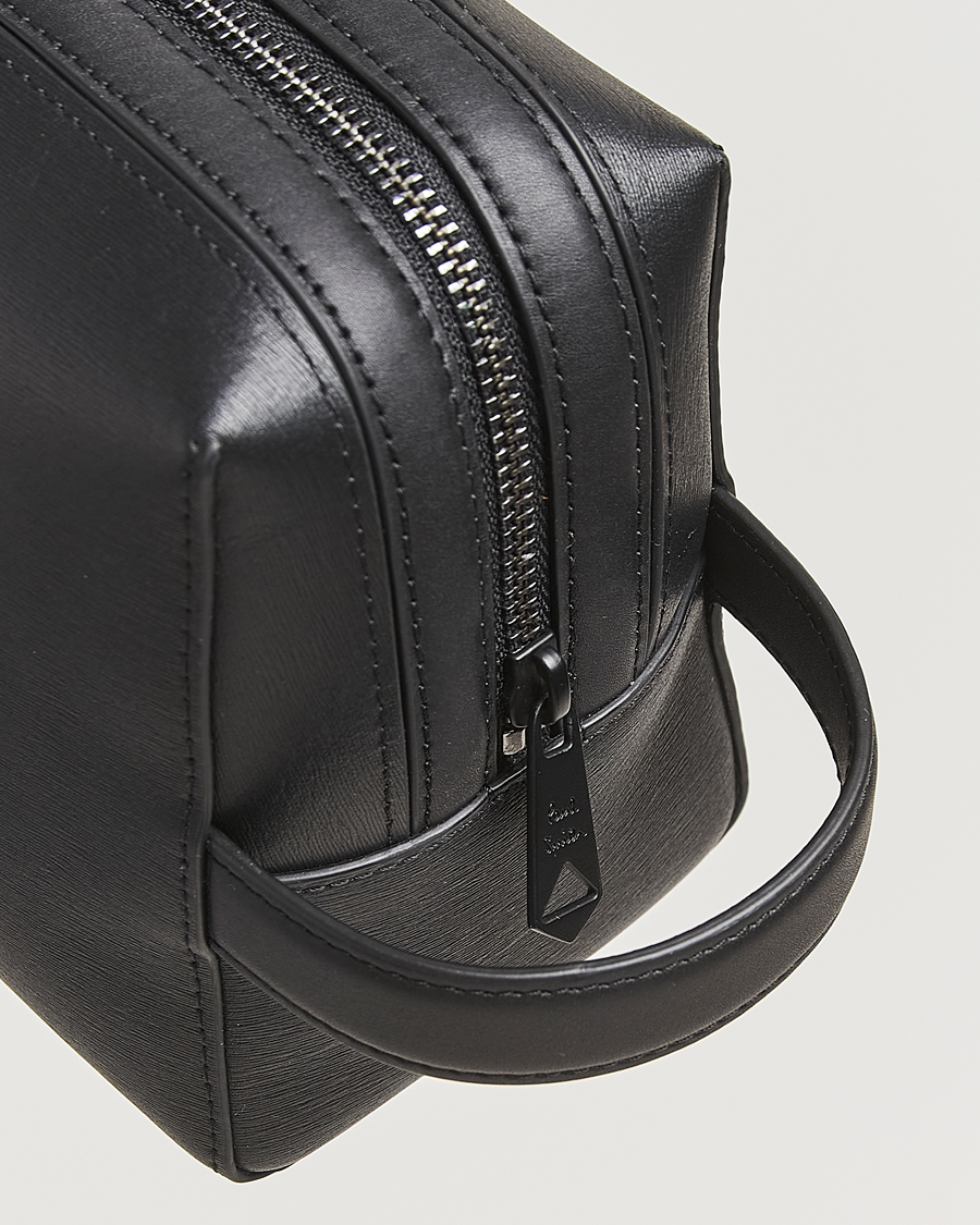 Heren | Tassen | Paul Smith | Leather Washbag Black
