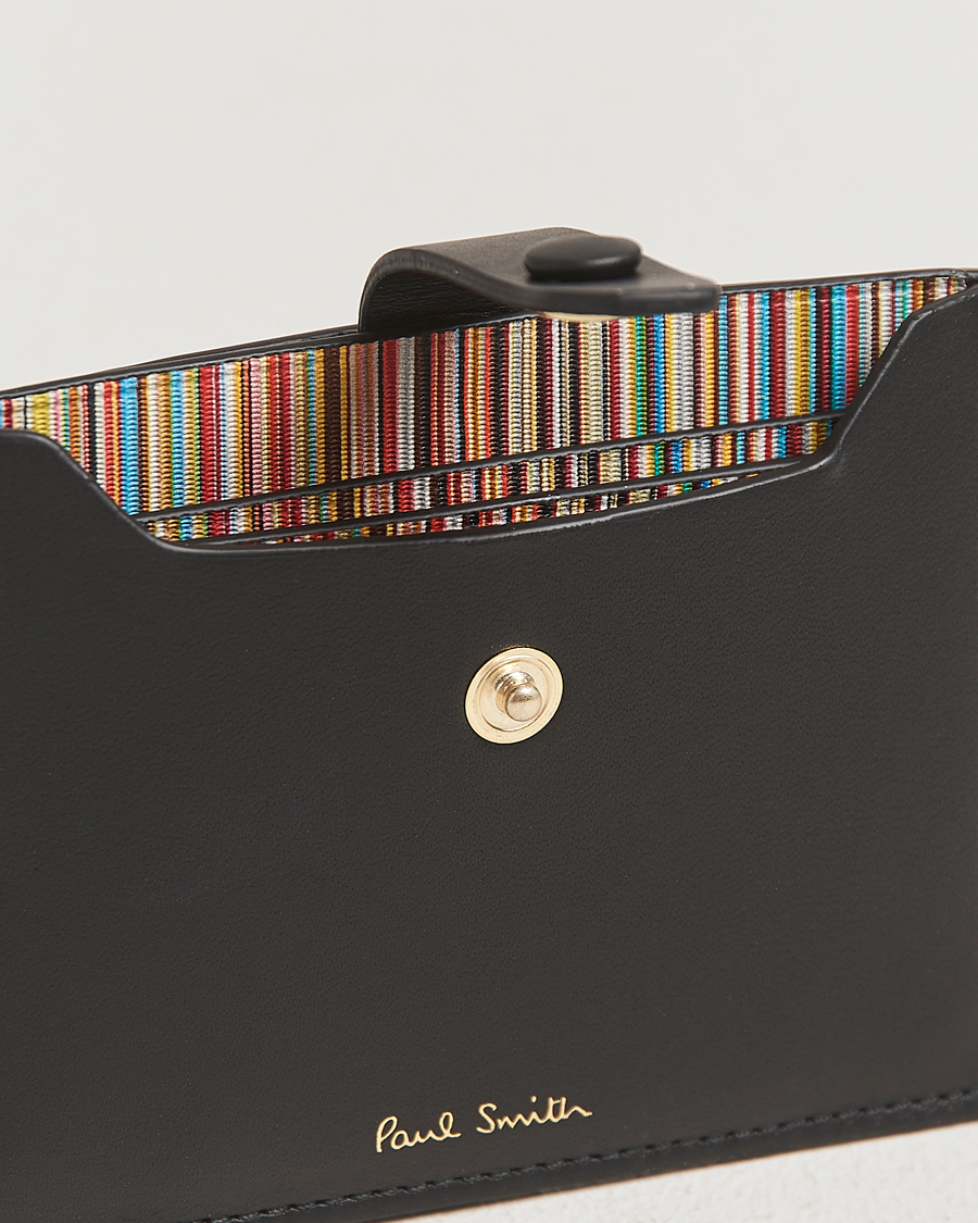 Heren | Portemonnees | Paul Smith | Signature Stripe Card Wallet Multi