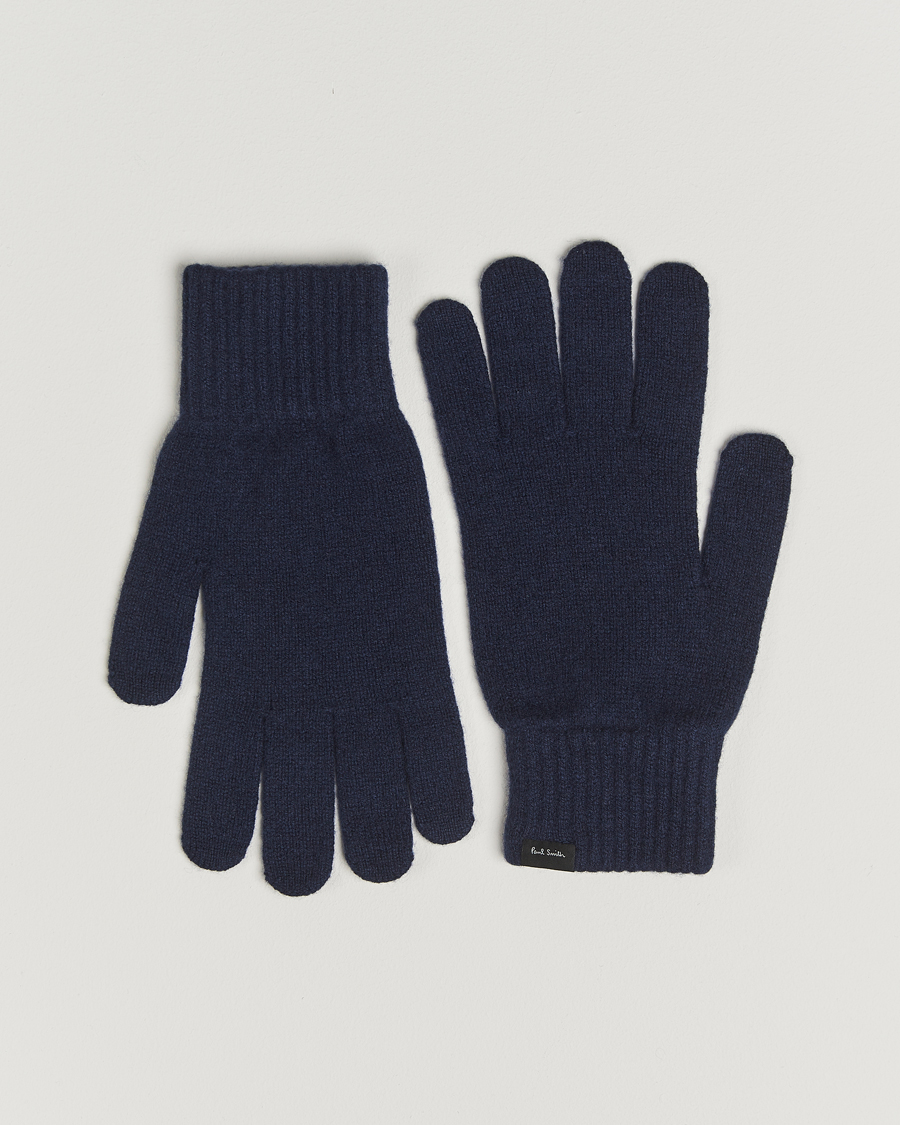 Heren | Paul Smith Cashmere Glove Navy | Paul Smith | Cashmere Glove Navy
