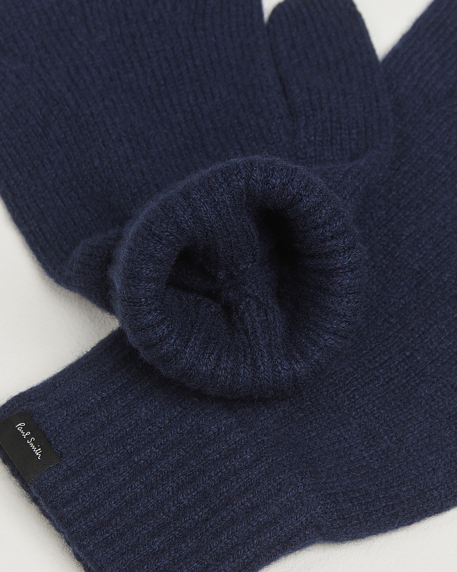 Heren | Paul Smith Cashmere Glove Navy | Paul Smith | Cashmere Glove Navy