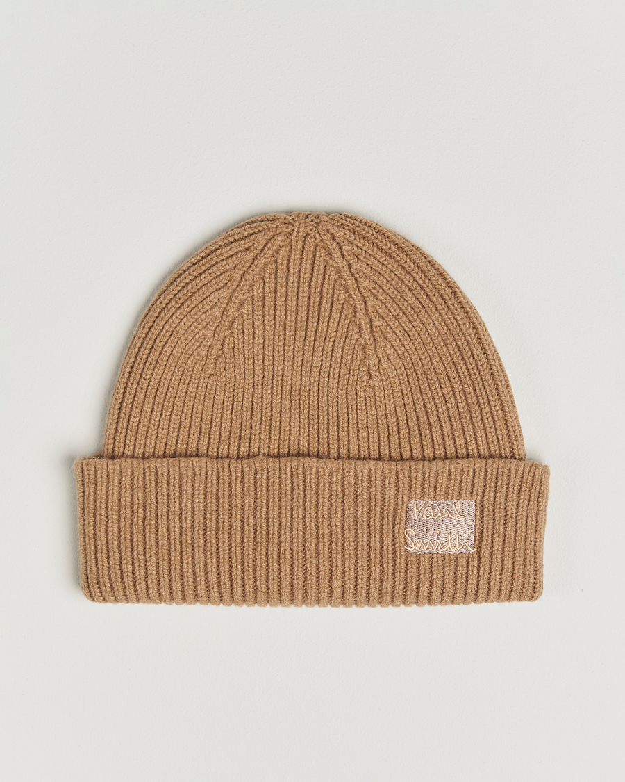 Heren | Mutsen | Paul Smith | Cashmere Beanie Brown