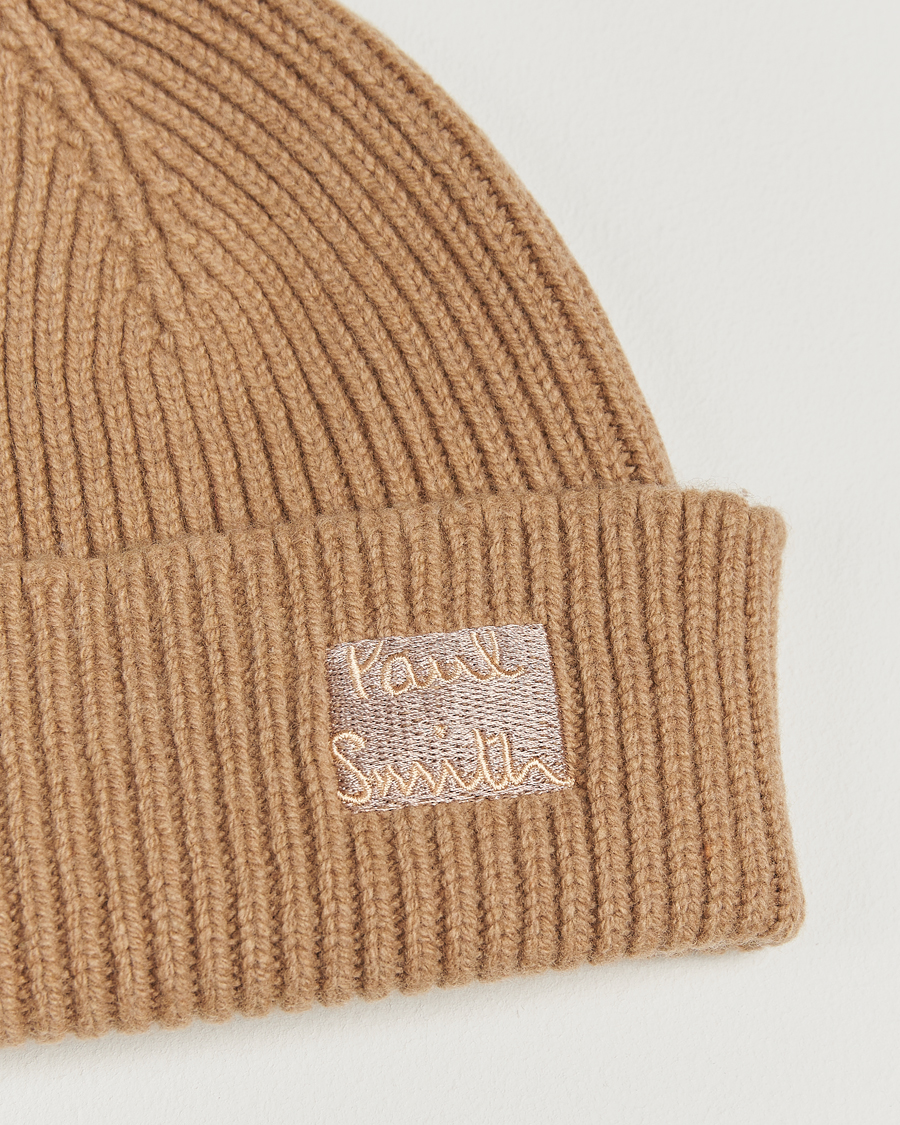 Heren | Mutsen | Paul Smith | Cashmere Beanie Brown