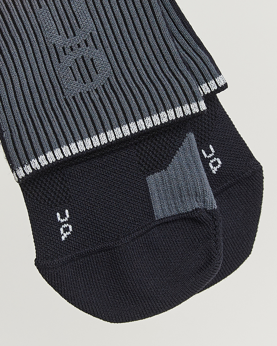 Heren | Ondergoed | On | Performance Run Sock Mid Black